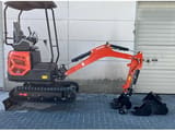 2026 DMPRO DM18Y mini excavator, side view