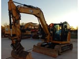 2023 Caterpillar 308 crawler excavator, side profile view