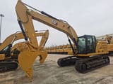 2026 Caterpillar 330GC crawler excavator, side profile view