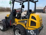 2014 Mustang AL 306 mini excavator, rear three-quarter view