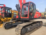 2025 Doosan DX340LC crawler excavator, side view