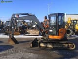2017 Yanmar VIO57 mini excavator, side view