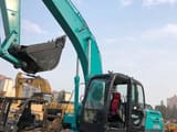 2009 Kobelco SK200-8 crawler excavator, side view