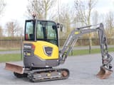 2021 Volvo ECR25 Electric mini excavator, side view