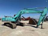 2001 Kobelco SK 250 NLC-6 crawler excavator, side view