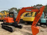 2020 Doosan DX60 crawler excavator, side view