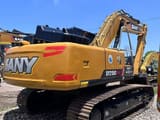 2023 Sany SY215C Pro crawler excavator, rear three-quarter view