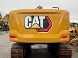 2020 Caterpillar 320-07D crawler excavator, rear view