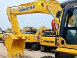 2019 Komatsu PC360-8M0 crawler excavator, side view of boom and cab
