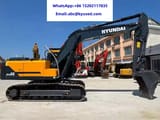 2024 Hyundai HX220S crawler excavator, side view