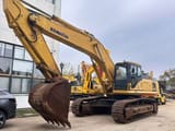 Komatsu PC400 crawler excavator, front three-quarter view
