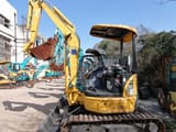 2022 Komatsu PC30MR mini excavator, side view