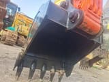 2022 Doosan DX225 Crawler Excavator bucket close-up
