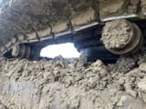 2019 Doosan DX255LC-5 crawler excavator undercarriage detail