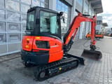 2024 Kubota KX037-4 mini excavator, rear three-quarter view