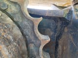 2021 Komatsu PC290LC-11 crawler excavator track drive sprocket detail