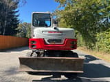 2015 Takeuchi TB295W wheel excavator rear view