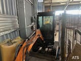 2011 Hanix H15B mini excavator, front three-quarter view