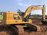 2022 Caterpillar 330 crawler excavator side view