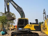 2023 Volvo EC210 crawler excavator side profile view