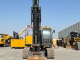 2019 Hyundai R210 crawler excavator, front view