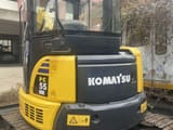 2015 Komatsu PC55MR-2 mini excavator rear view
