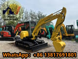 2023 Yanmar VIO55 mini excavator, front three-quarter view