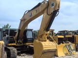 2020 Caterpillar 336D crawler excavator, front three-quarter view