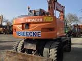 2006 Hitachi ZX130W wheel excavator rear view