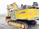 2021 XCMG XE690DK crawler excavator, rear three-quarter view