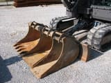 2020 Volvo ECR88D mini excavator bucket attachment view