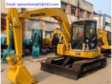 2019 Komatsu PC78US-6N0 mini excavator, side view