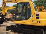 2012 Komatsu PC60-7 crawler excavator, side view