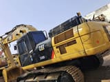 2021 Caterpillar 330D2 L crawler excavator, rear three-quarter view