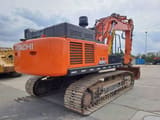2019 Hitachi ZX490LCH-6 crawler excavator, rear three-quarter view