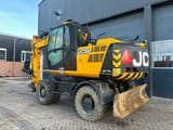 2014 JCB JS175W wheel excavator, rear three-quarter view