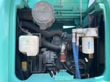 2024 Kobelco SK75 mini excavator engine compartment view