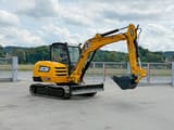 2013 JCB 8061 CTS mini excavator, side view
