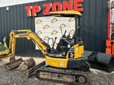 2019 Komatsu PC26MR-3 mini excavator, side view