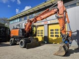 2019 Hitachi ZX170W-6 wheel excavator, side profile view
