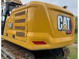 2021 Caterpillar 320-07 crawler excavator rear quarter view