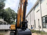 2023 Hyundai R220LC-9S crawler excavator, front view of boom and bucket