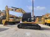 2023 Caterpillar 325D2 crawler excavator, side profile view