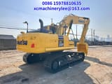 2024 Komatsu PC220 crawler excavator, rear three-quarter view