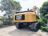 Caterpillar 330D crawler excavator, rear view