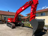 1999 O&K RH8 crawler excavator, front three-quarter view