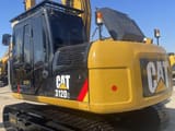 2024 Caterpillar 312D2 crawler excavator rear three-quarter view