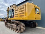 2014 Caterpillar 374FL crawler excavator, rear three-quarter view
