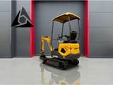 2026 Gorila G12 PRO2 mini excavator, rear three-quarter view