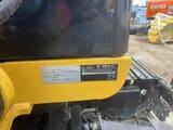 2024 Caterpillar 308E2 mini excavator identification plate detail